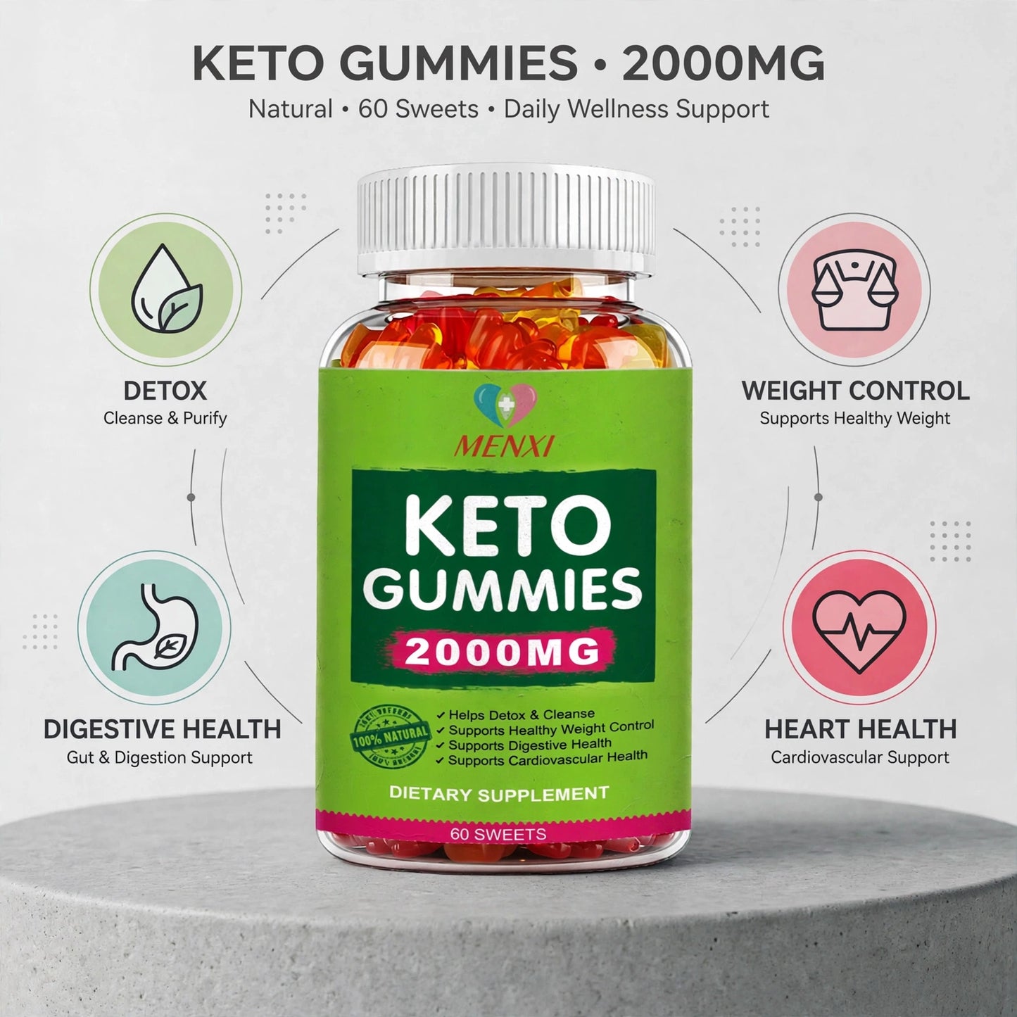 Keto Gummies 2000MG